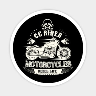 CC Rider Motorbike Magnet